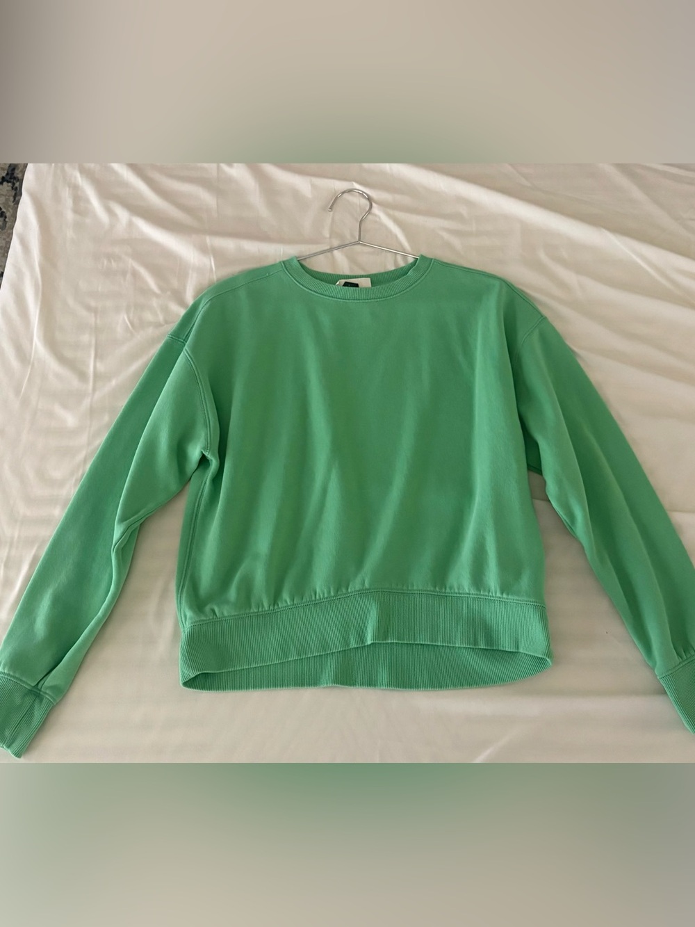Mint Green Women's Crewneck Sweatshirt